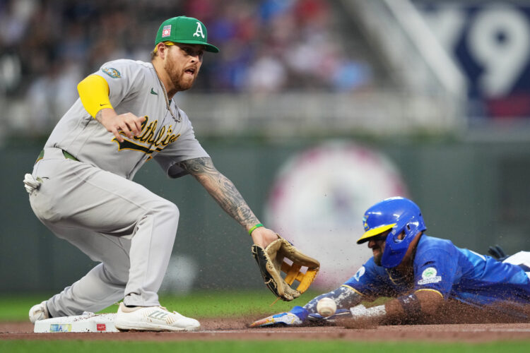 Lopez allows 1 hit in 5 innings A's blank Twins